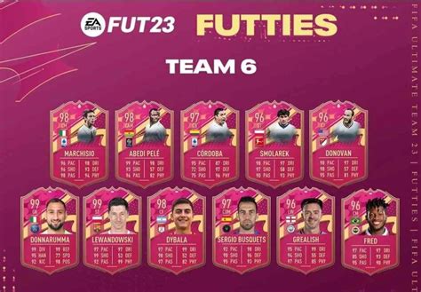 FUTTIES Team 6 officially RELEASED